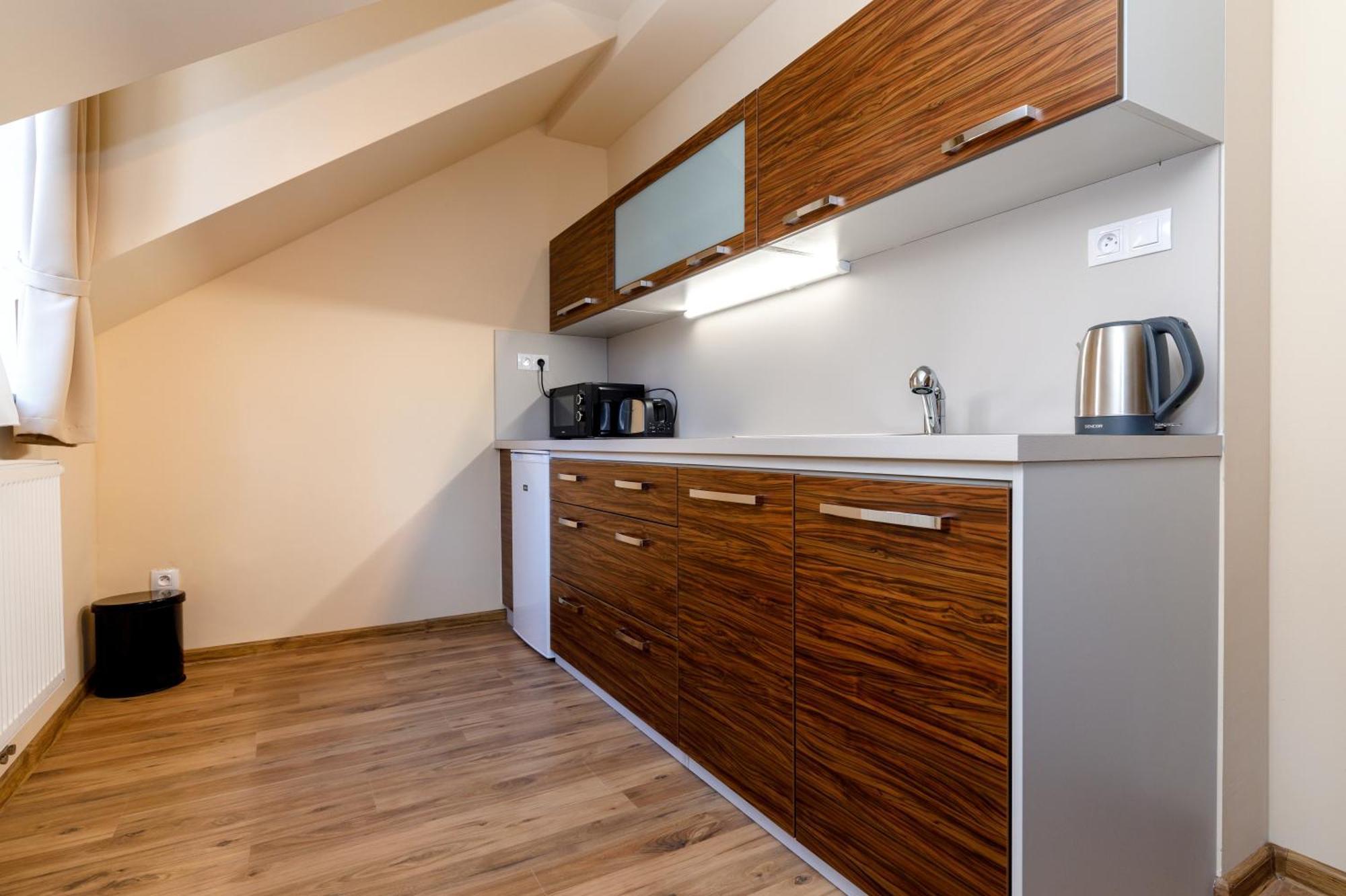 Apartments Menuet 卡罗维发利 客房 照片