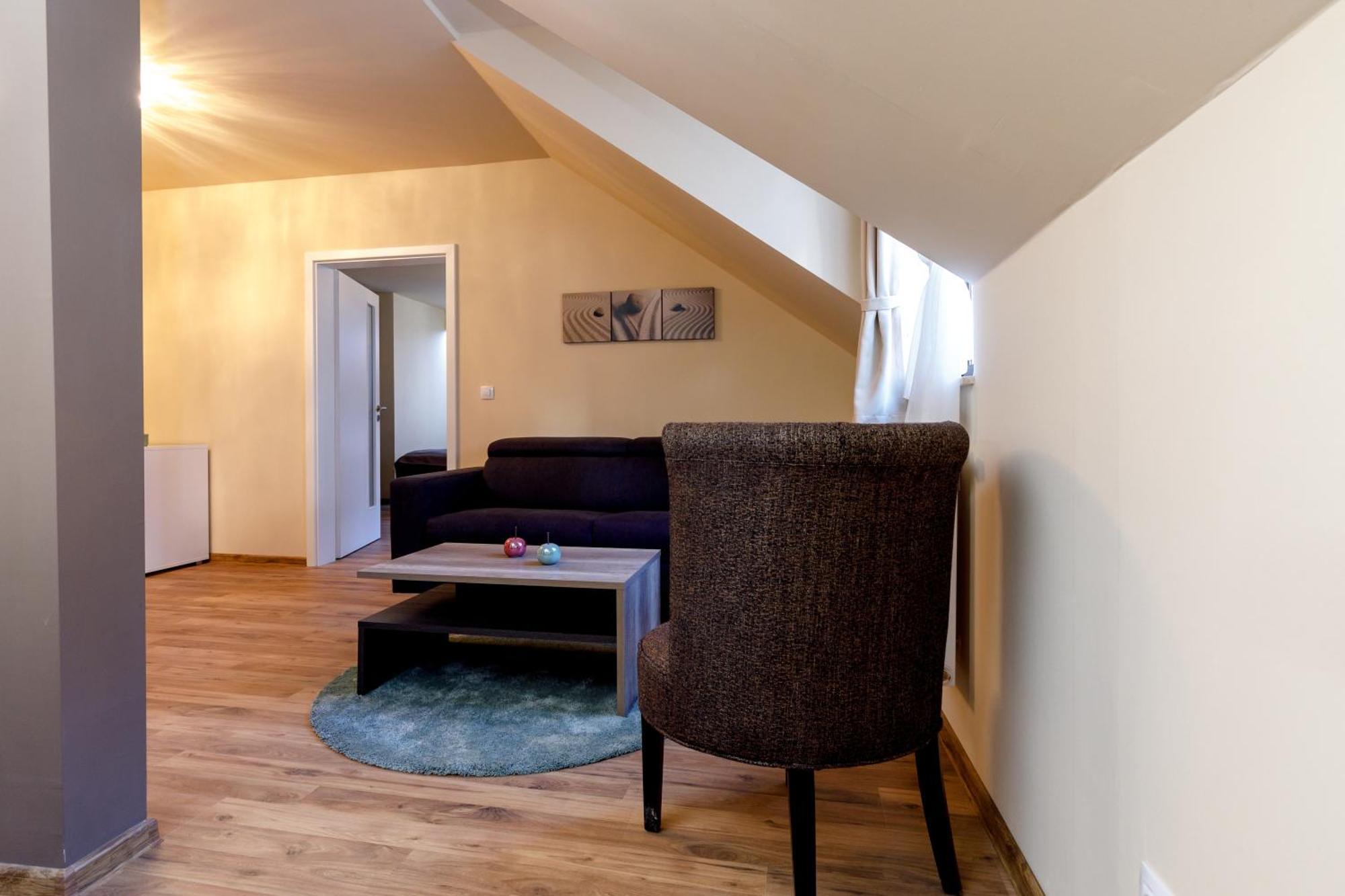 Apartments Menuet 卡罗维发利 客房 照片